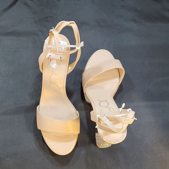 BRAND NEW SUGAR JANET WOMEN'S RHINESTONES SANDALS - Picture 4 of 16